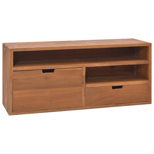 tömör tíkfa TV-szekrény 90 x 30 x 40 cm