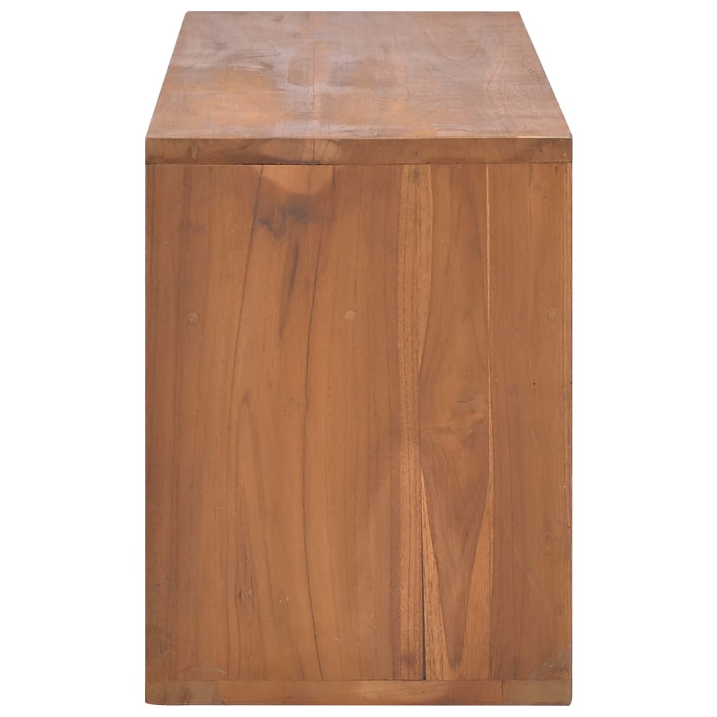 tömör tíkfa TV-szekrény 90 x 30 x 40 cm