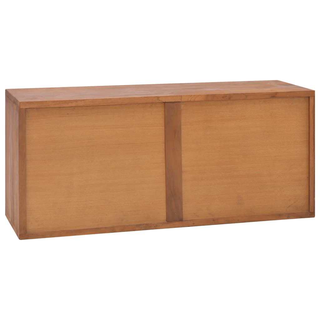 tömör tíkfa TV-szekrény 90 x 30 x 40 cm