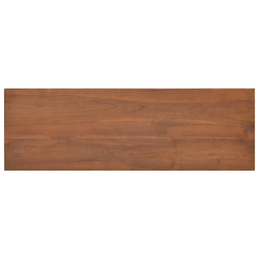 tömör tíkfa TV-szekrény 90 x 30 x 40 cm