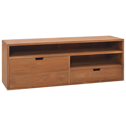 tömör tíkfa TV-szekrény 110 x 30 x 40 cm