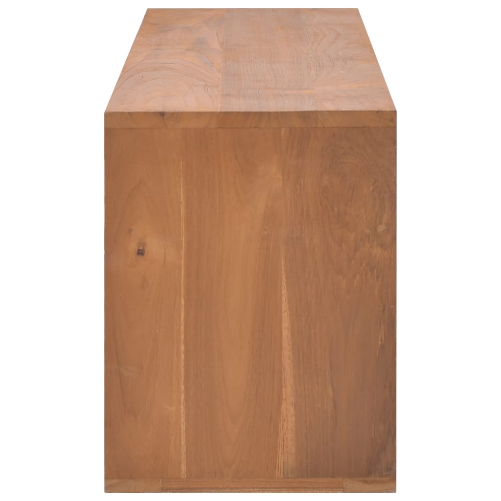 tömör tíkfa TV-szekrény 110 x 30 x 40 cm