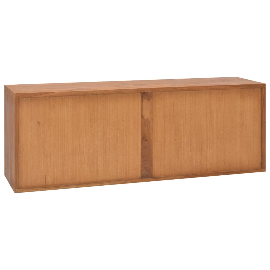 tömör tíkfa TV-szekrény 110 x 30 x 40 cm