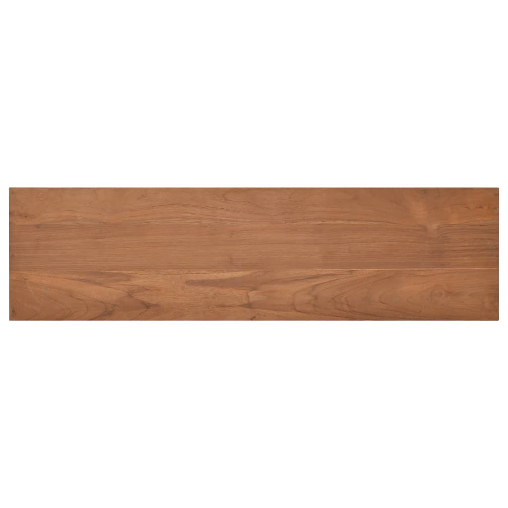 tömör tíkfa TV-szekrény 110 x 30 x 40 cm