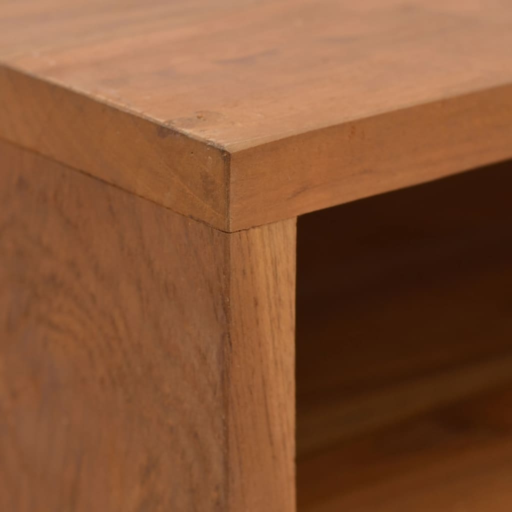 tömör tíkfa TV-szekrény 110 x 30 x 40 cm