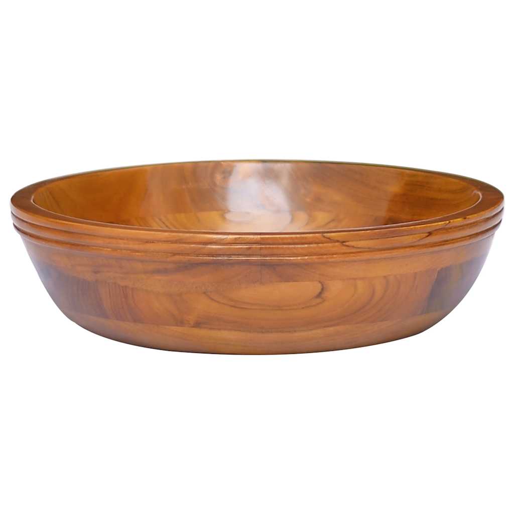 tömör tikfa mosdókagyló 40 x 10 cm