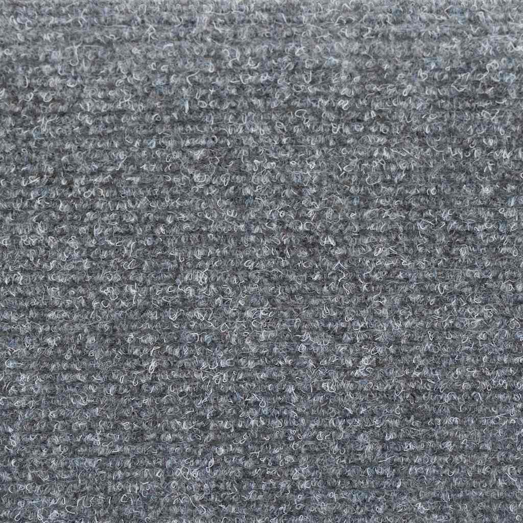10db világosszürke lyukasztott öntapadó lépcsőszőnyeg 56x17x3cm