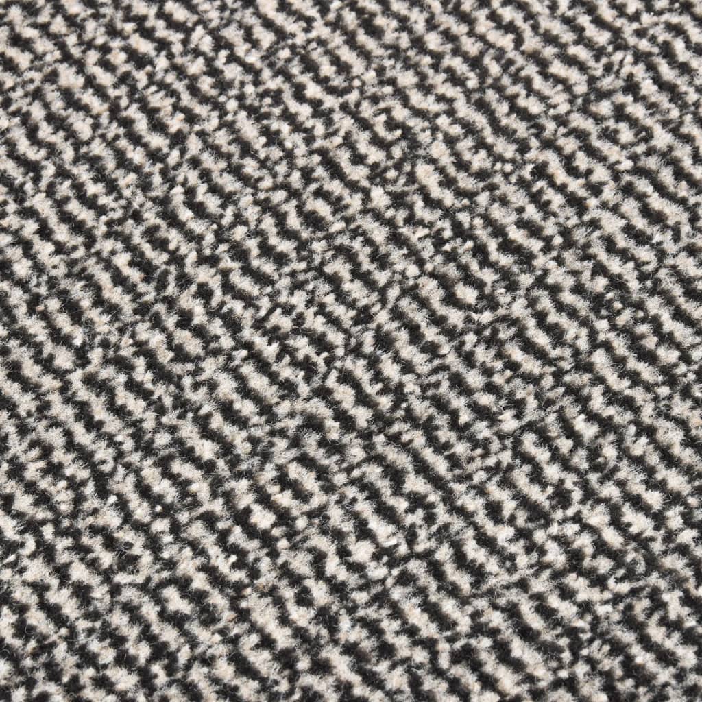 világosbarna tűzött lábtörlő 40 x 60 cm
