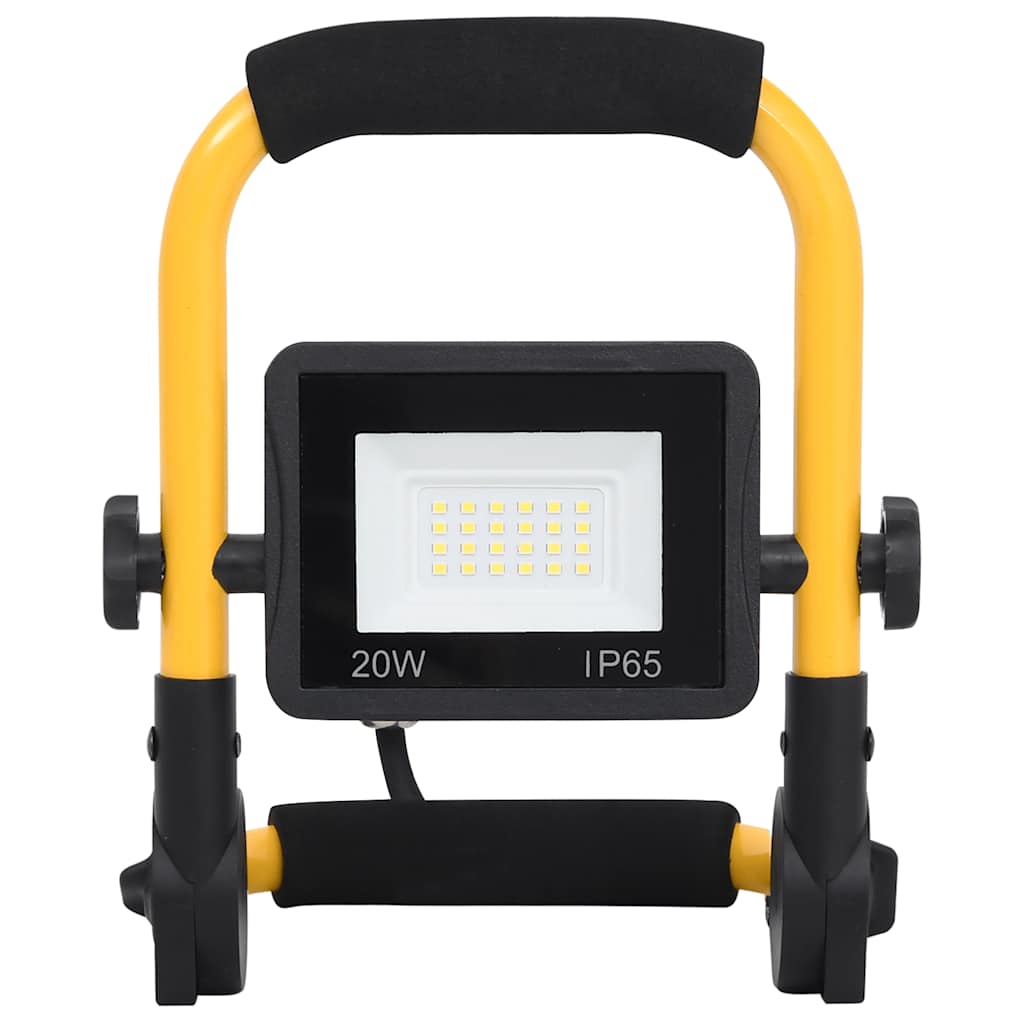 meleg fehér fényű fogantyúval ellátott LED-es reflektor 20 W