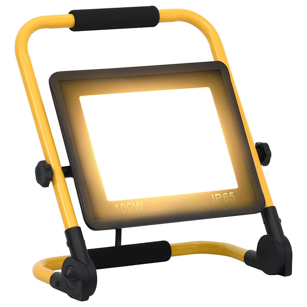 meleg fehér fényű fogantyúval ellátott LED-es reflektor 100 W
