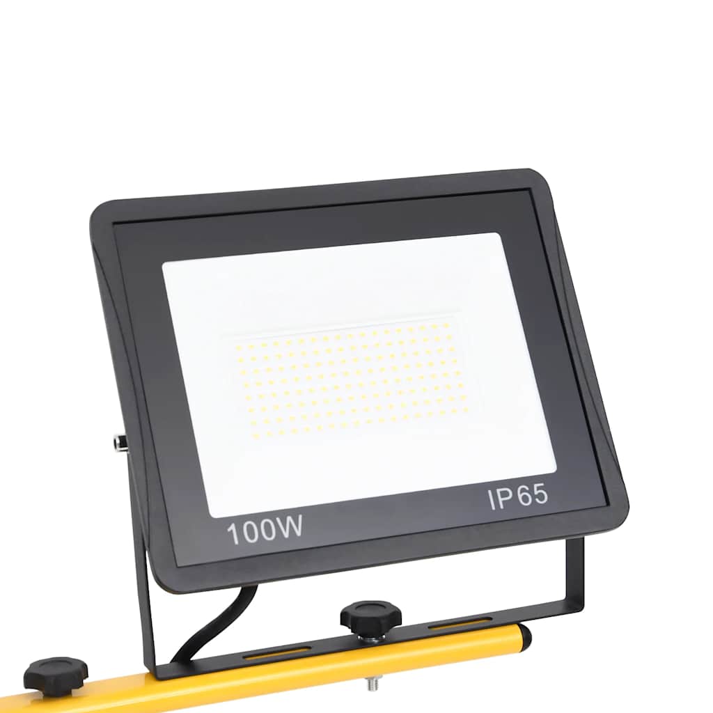 hideg fehér fényű háromlábú LED-es reflektor 2 x 100 W