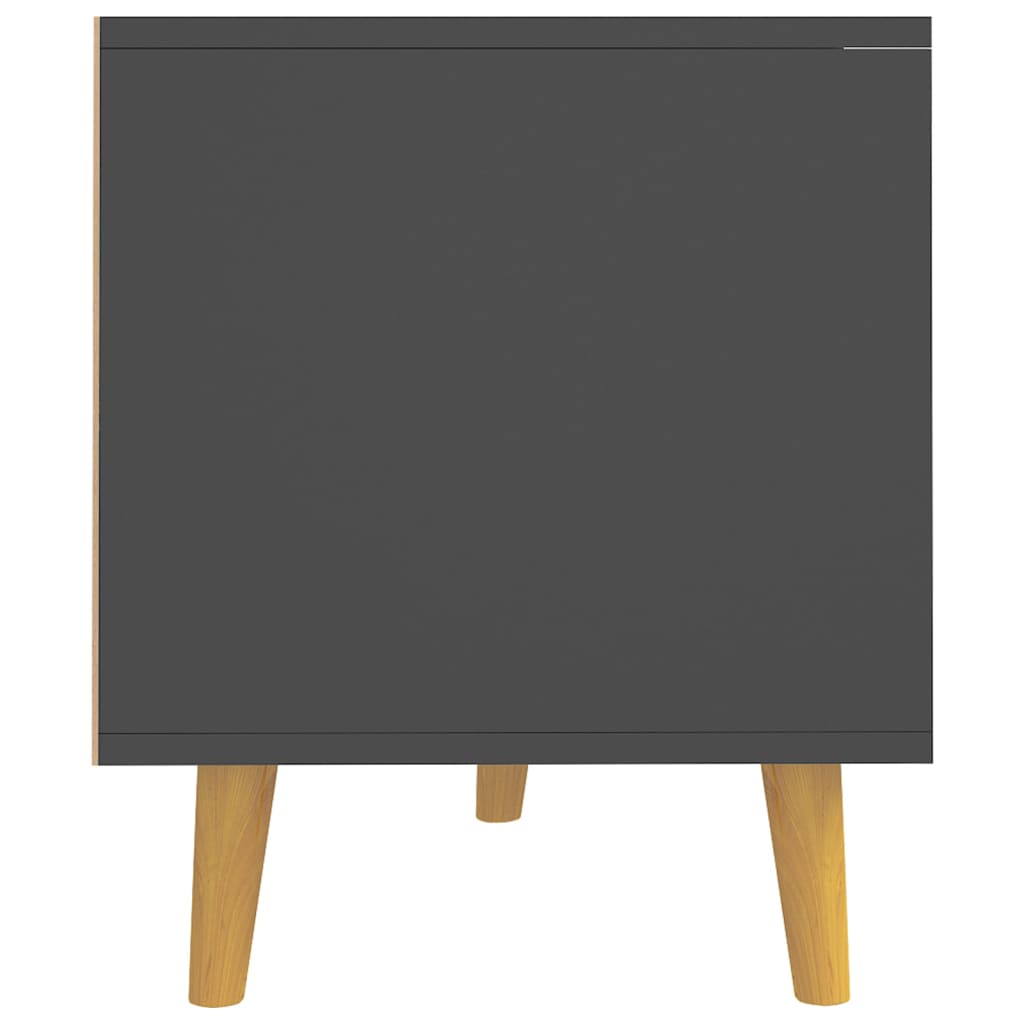 szürke szerelt fa TV-szekrény 90 x 40 x 48,5 cm