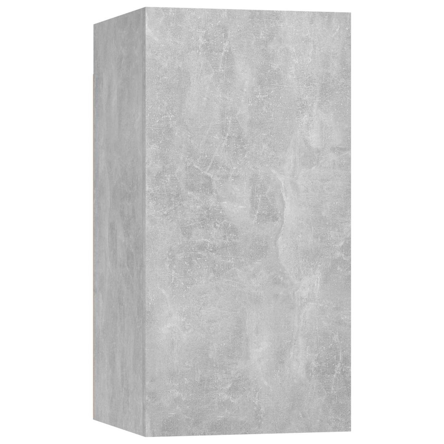 | Fali TV Szekrény | 2 pcs Beton Szürke 31 x 30 x 60 cm Faanyag