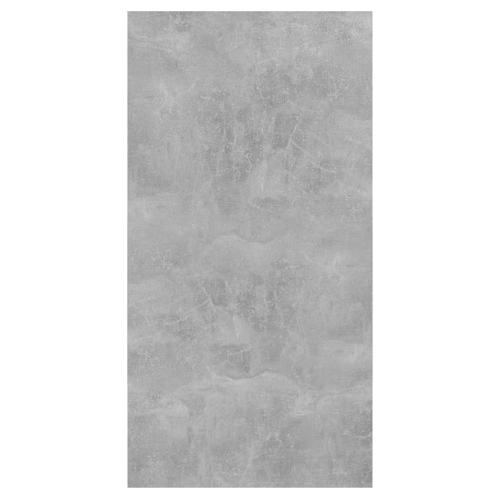 betonszürke szerelt fa falra szerelhető TV-szekrény 37x37x72 cm