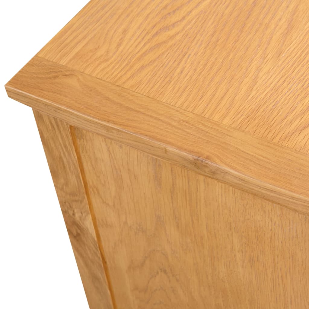 tömör tölgyfa TV szekrény 110x35x44 cm