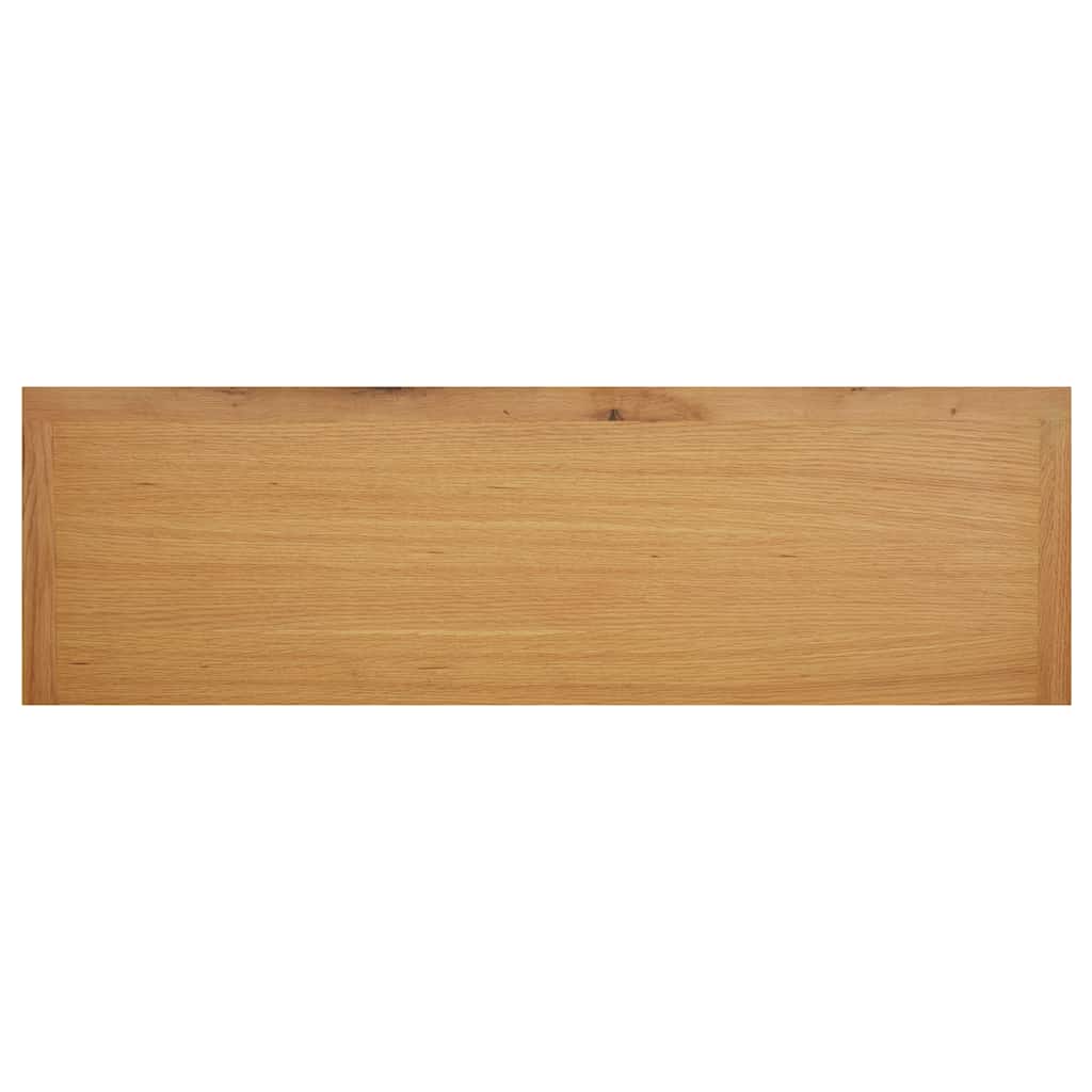 tömör tölgyfa cipőtartó állvány 114 x 37 x 45 cm