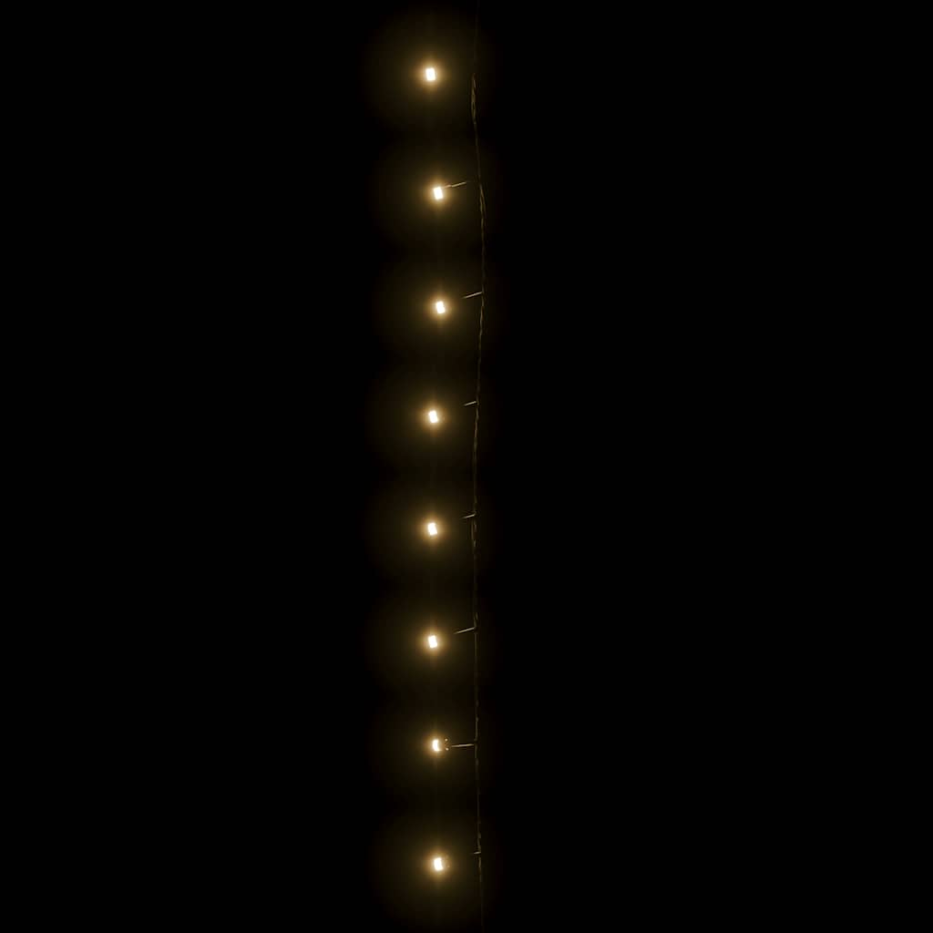 meleg fehér fényű PVC LED-szalag 300 LED-el 30 m