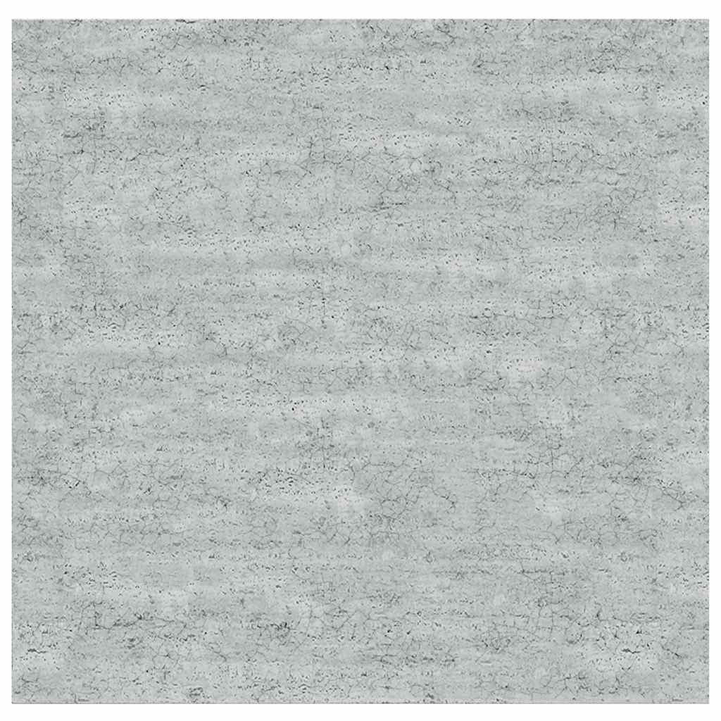betonszürke MDF lebegő fali polc 23 x 23,5 x 3,8 cm