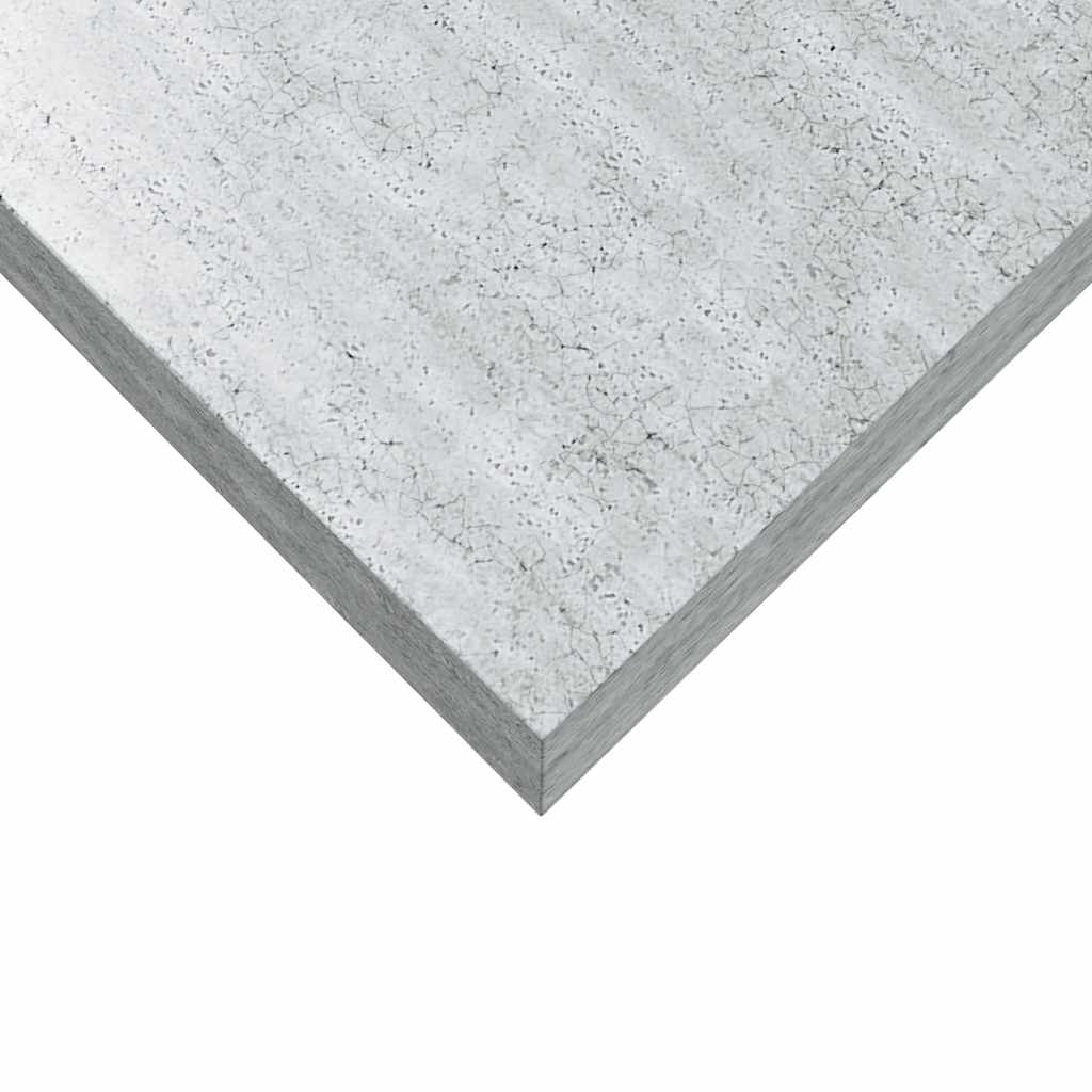 betonszürke MDF lebegő fali polc 23 x 23,5 x 3,8 cm