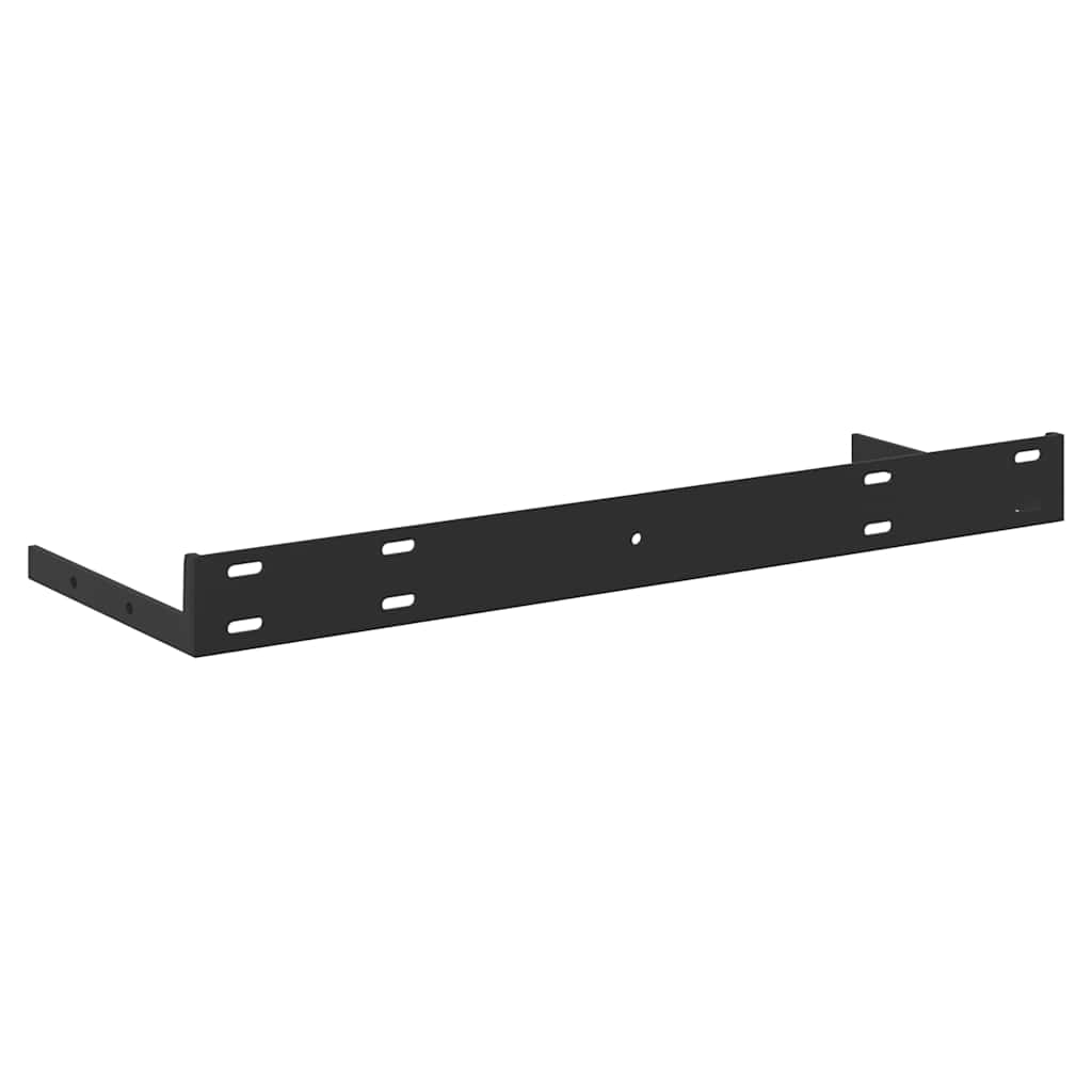 betonszürke MDF lebegő fali polc 50 x 23,5 x 3,8 cm