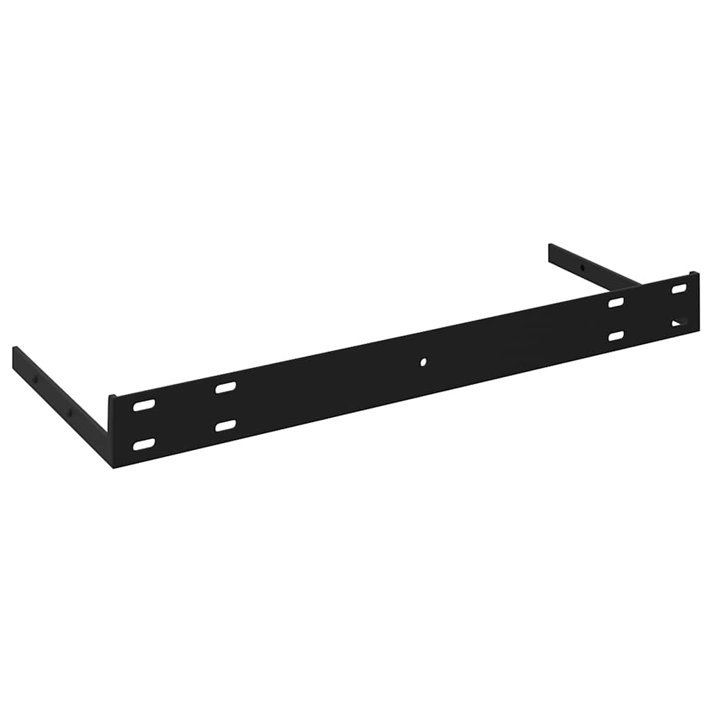 betonszürke MDF lebegő fali polc 60 x 23,5 x 3,8 cm