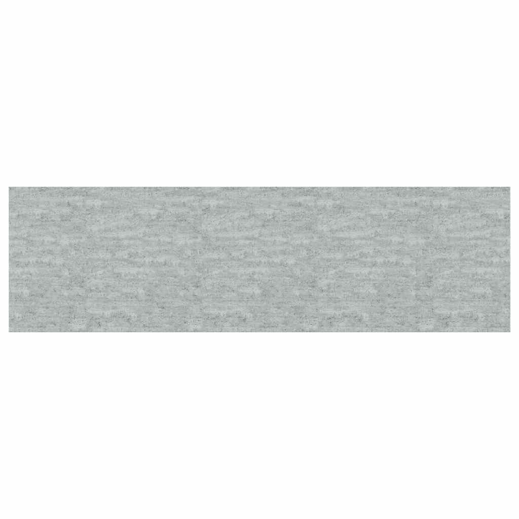 betonszürke MDF lebegő fali polc 80 x 23,5 x 3,8 cm