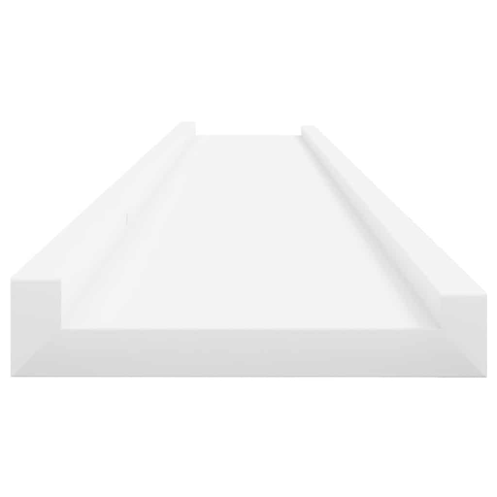 2 db fehér fali polc 115 x 9 x 3 cm
