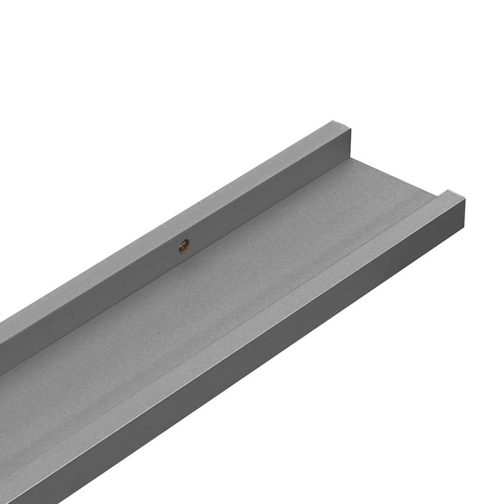 4 db szürke fali polc 100 x 9 x 3 cm