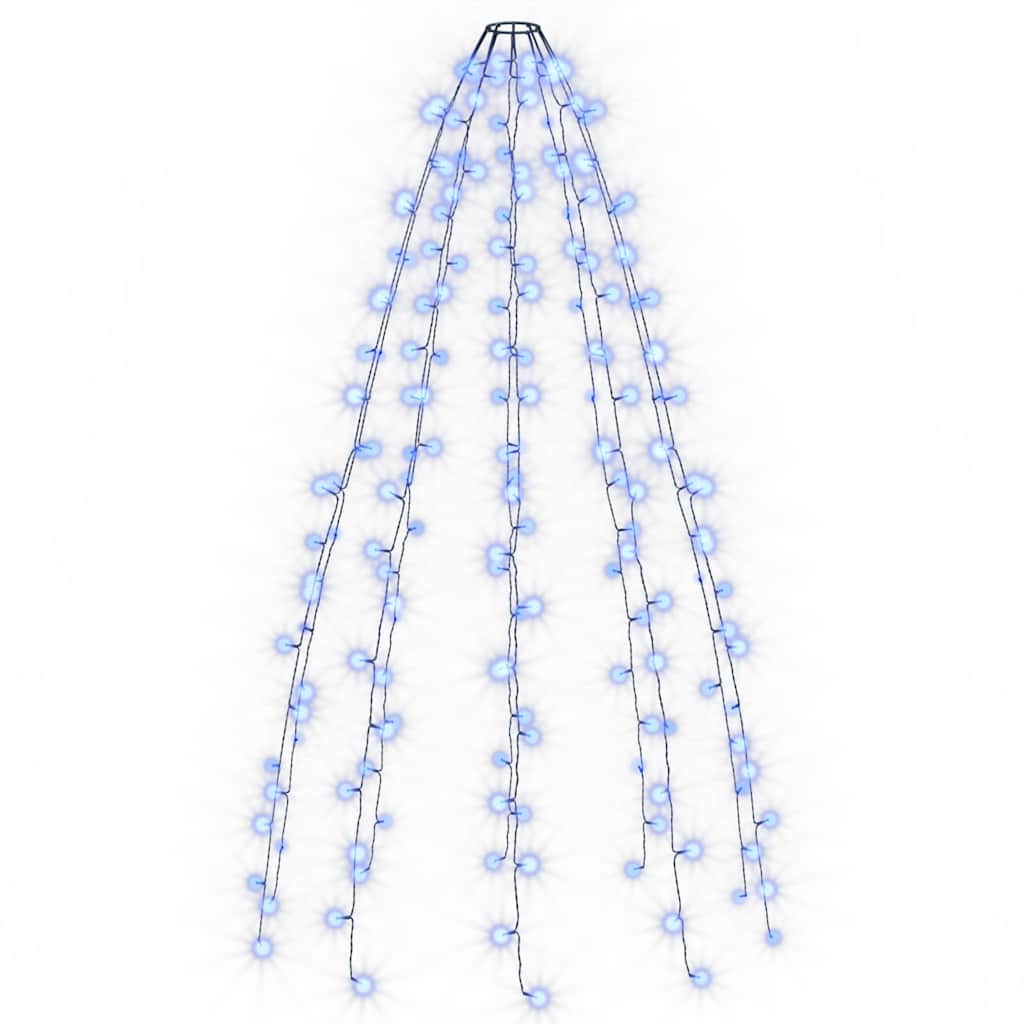 180 LED-es kék karácsonyi fényháló 180 cm