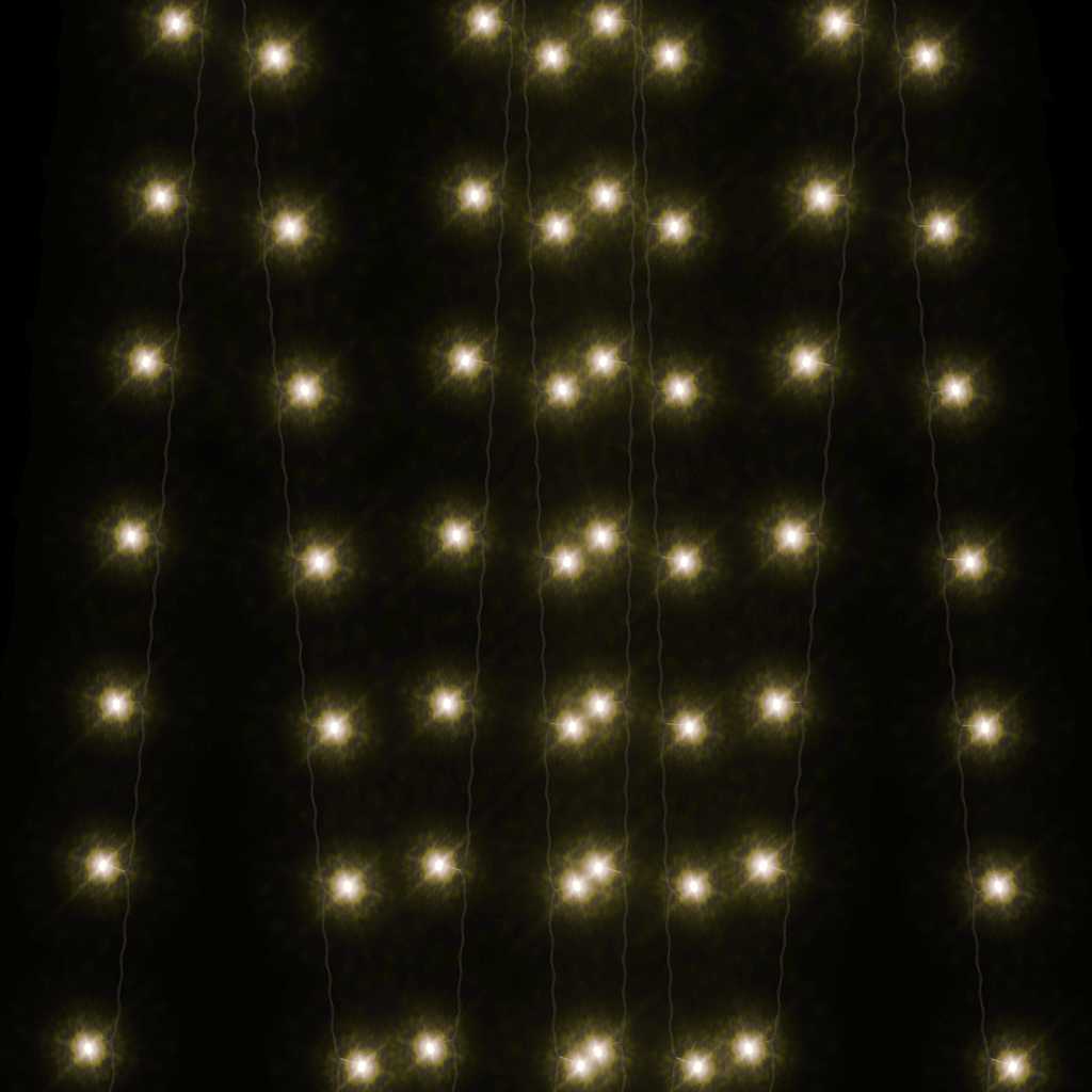 5 db 5x200 LED-es meleg fehér bel-/kültéri napelemes fényfüzér