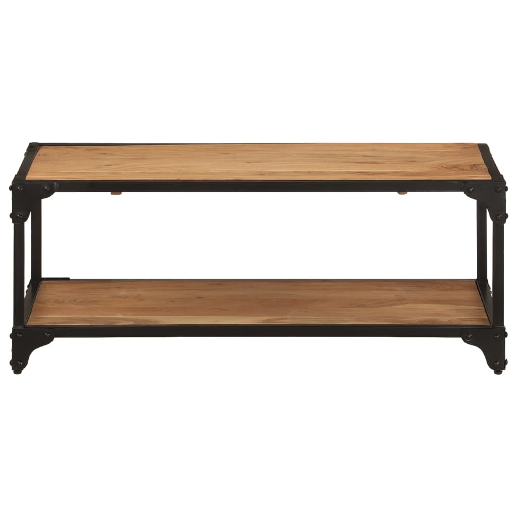 tömör akácfa dohányzóasztal 90 x 45 x 35 cm