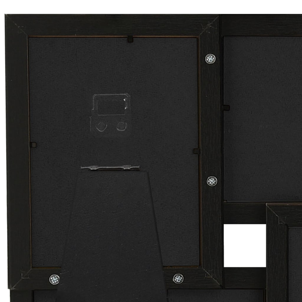 fekete MDF fényképkeretszett 4 db 10 x 15 cm-es képhez