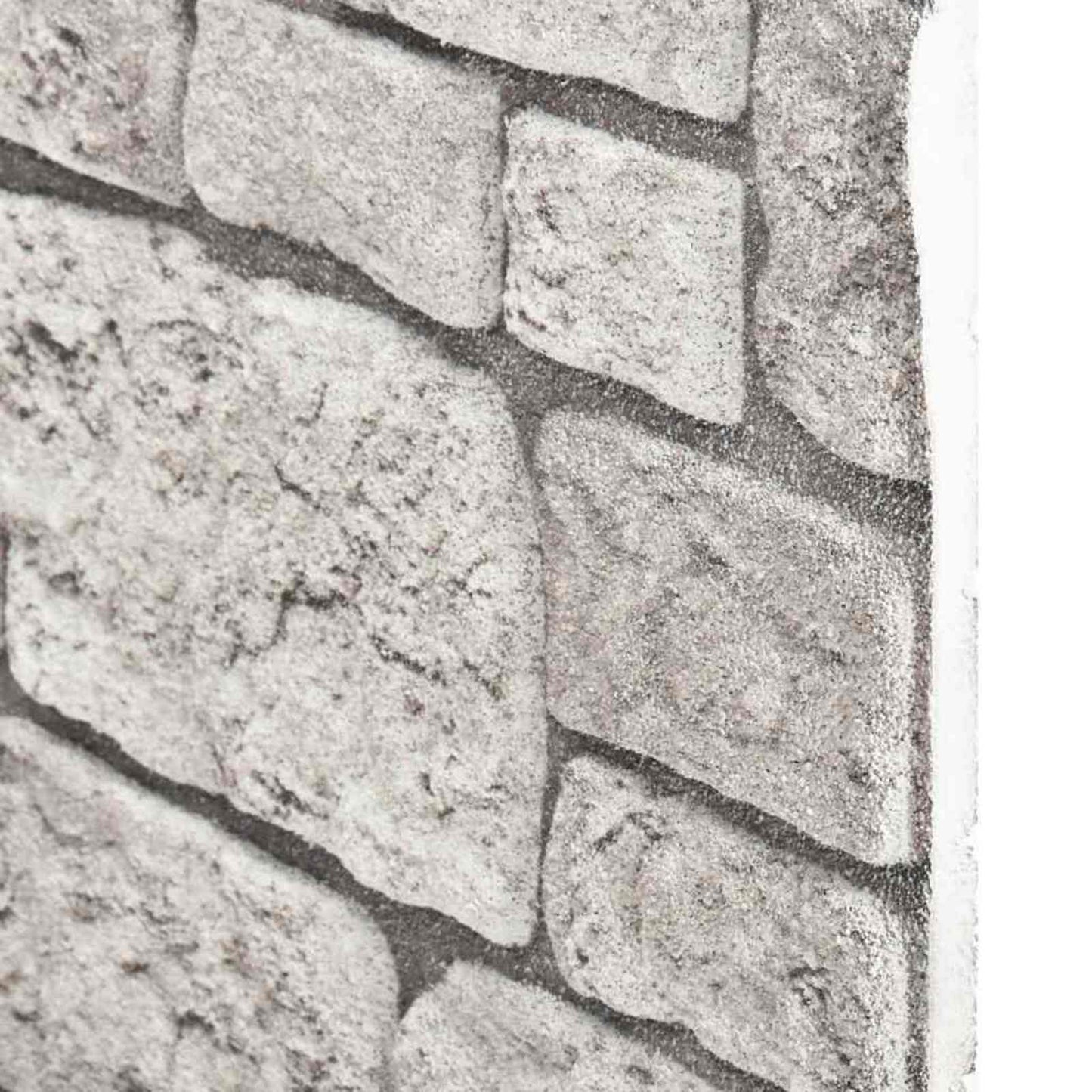 Fali panelek 10 pcs Szürke 100 x 50 cm EPS Hab
