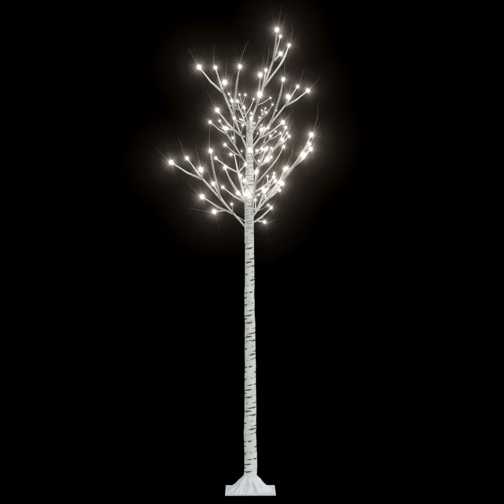 200 LED-es bel-/kültéri hideg fehér fűzfa karácsonyfa 1,8 m