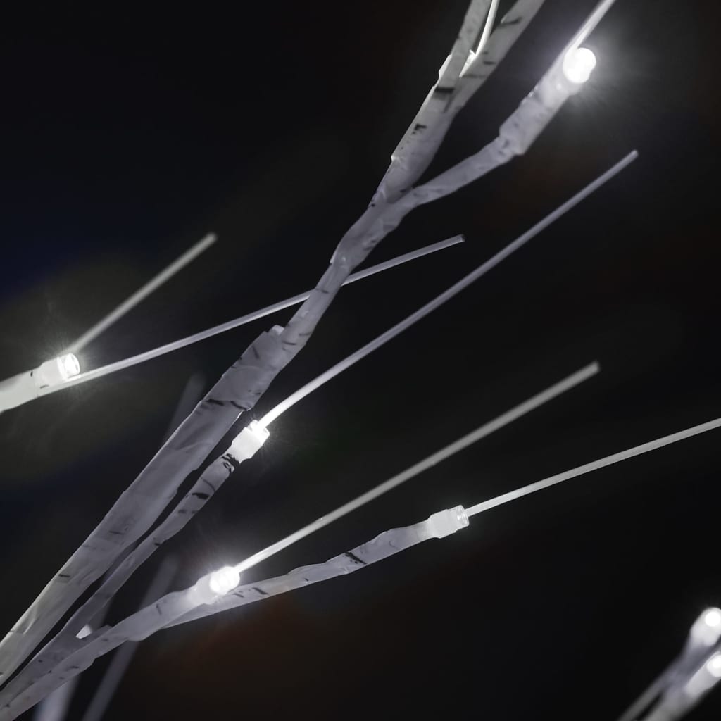 200 LED-es bel-/kültéri hideg fehér fűzfa karácsonyfa 1,8 m