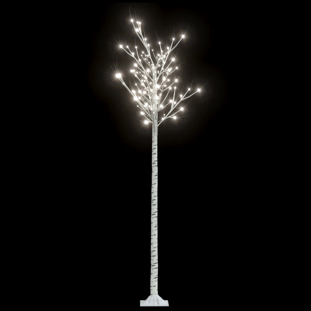 220 LED-es bel-/kültéri hideg fehér fűzfa karácsonyfa 2,2 m