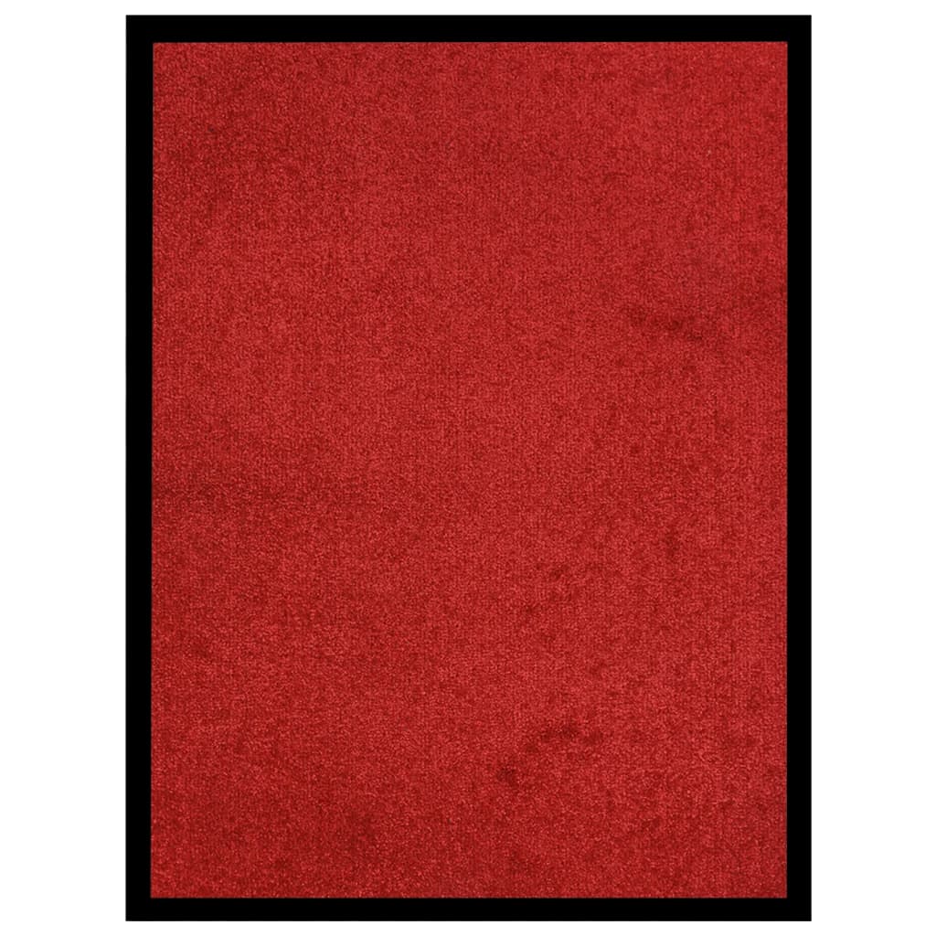 piros lábtörlő 60 x 80 cm