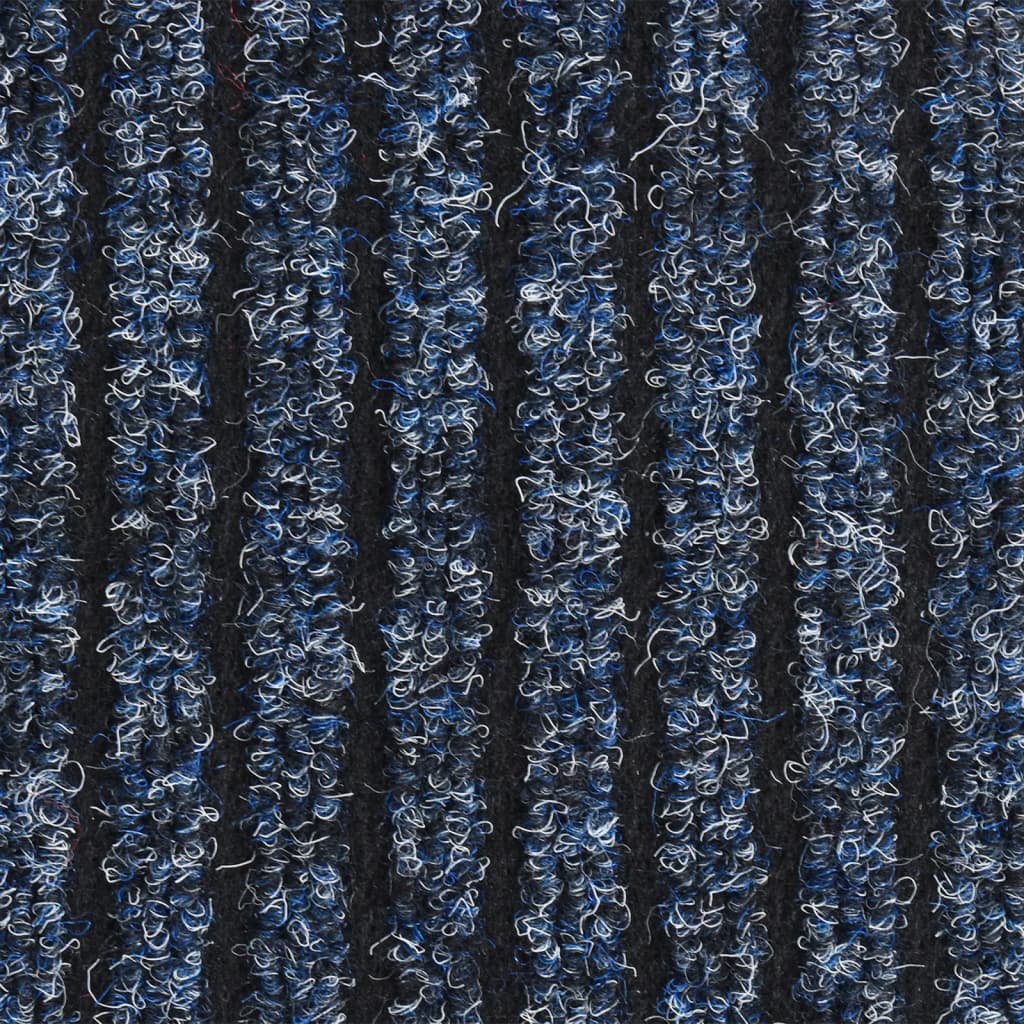 kék csíkos lábtörlő 40 x 60 cm