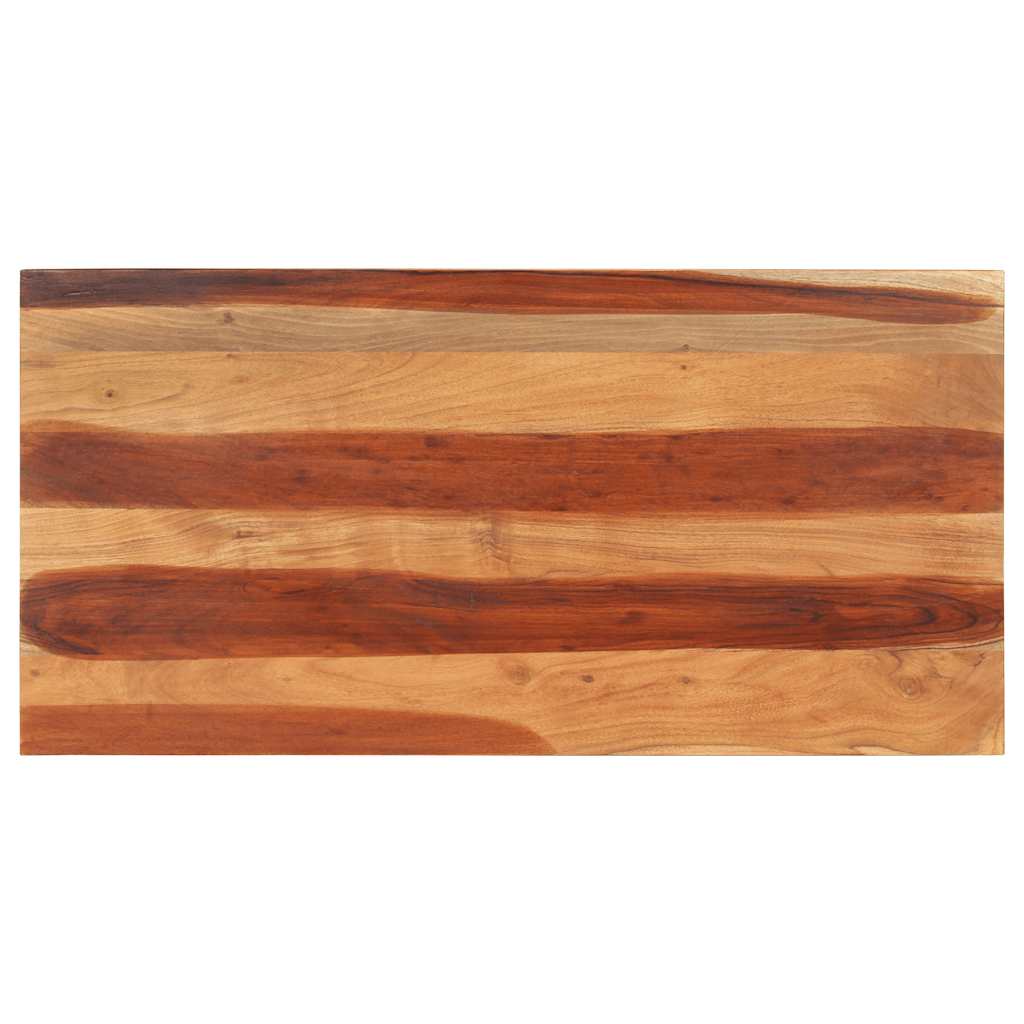 tömör akácfa asztallap 120 x 60 x (2,5-2,7) cm