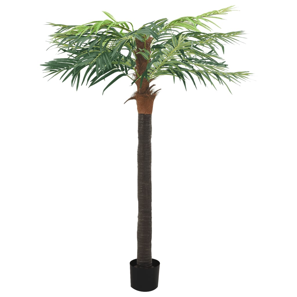 zöld cserepes műdatolyapálma 215 cm
