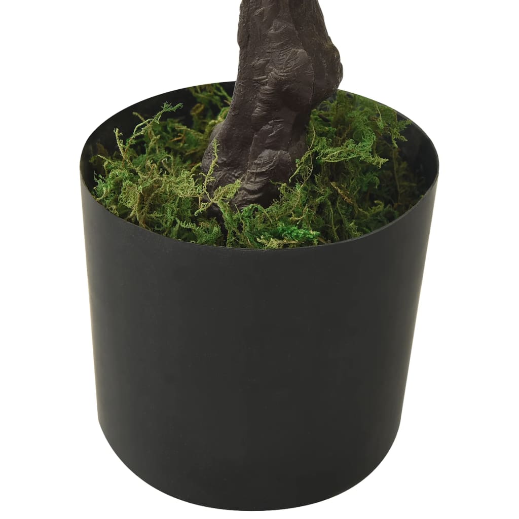 zöld cserepes mű fenyőbonsai 60 cm