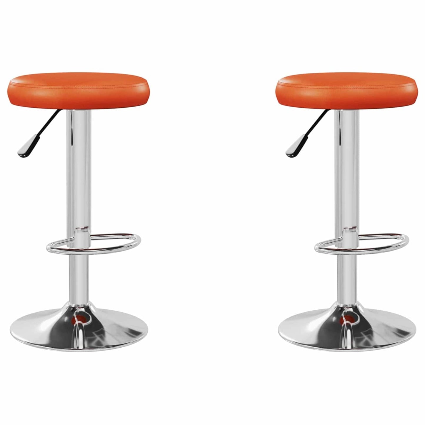 Bárszék 2 pcs 31 x 31 x 87 cm Műbőr Forgó