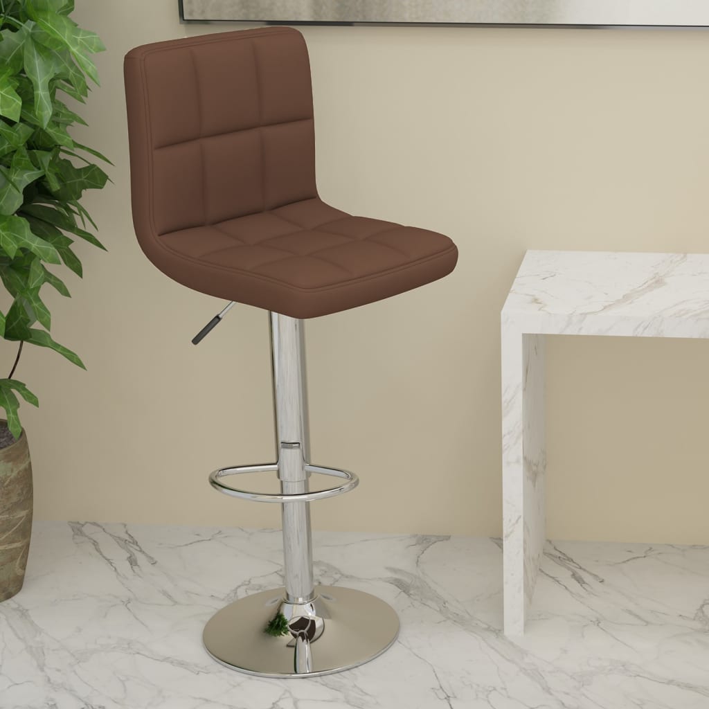 barna szövet bárszék