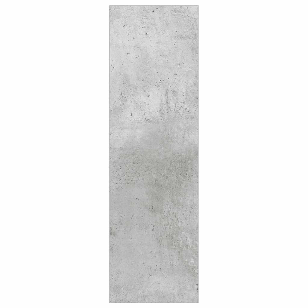 2 db betonszürke fali cipősszekrény 60 x 18 x 60 cm