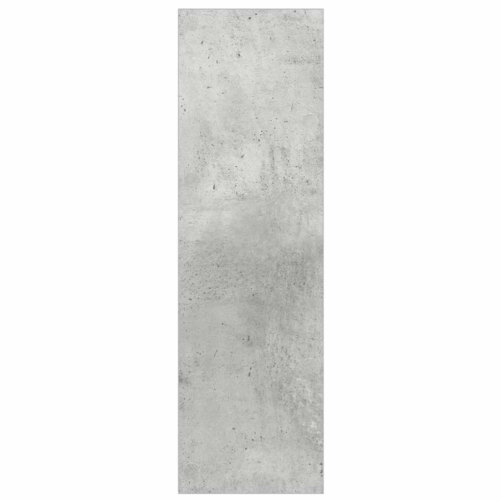 2 db betonszürke forgácslap fali cipősszekrény 80 x 18 x 60 cm