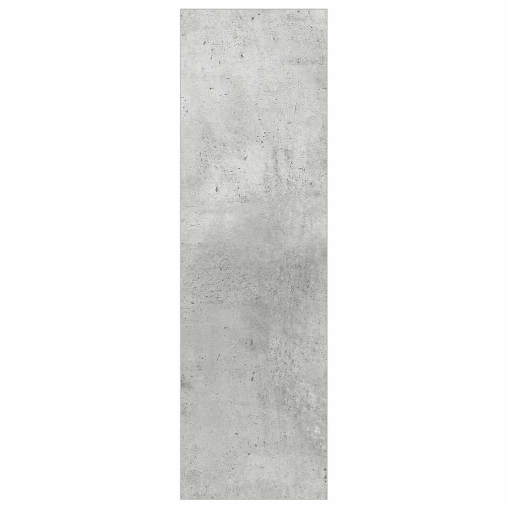 2 db betonszürke forgácslap fali cipősszekrény 80 x 18 x 60 cm