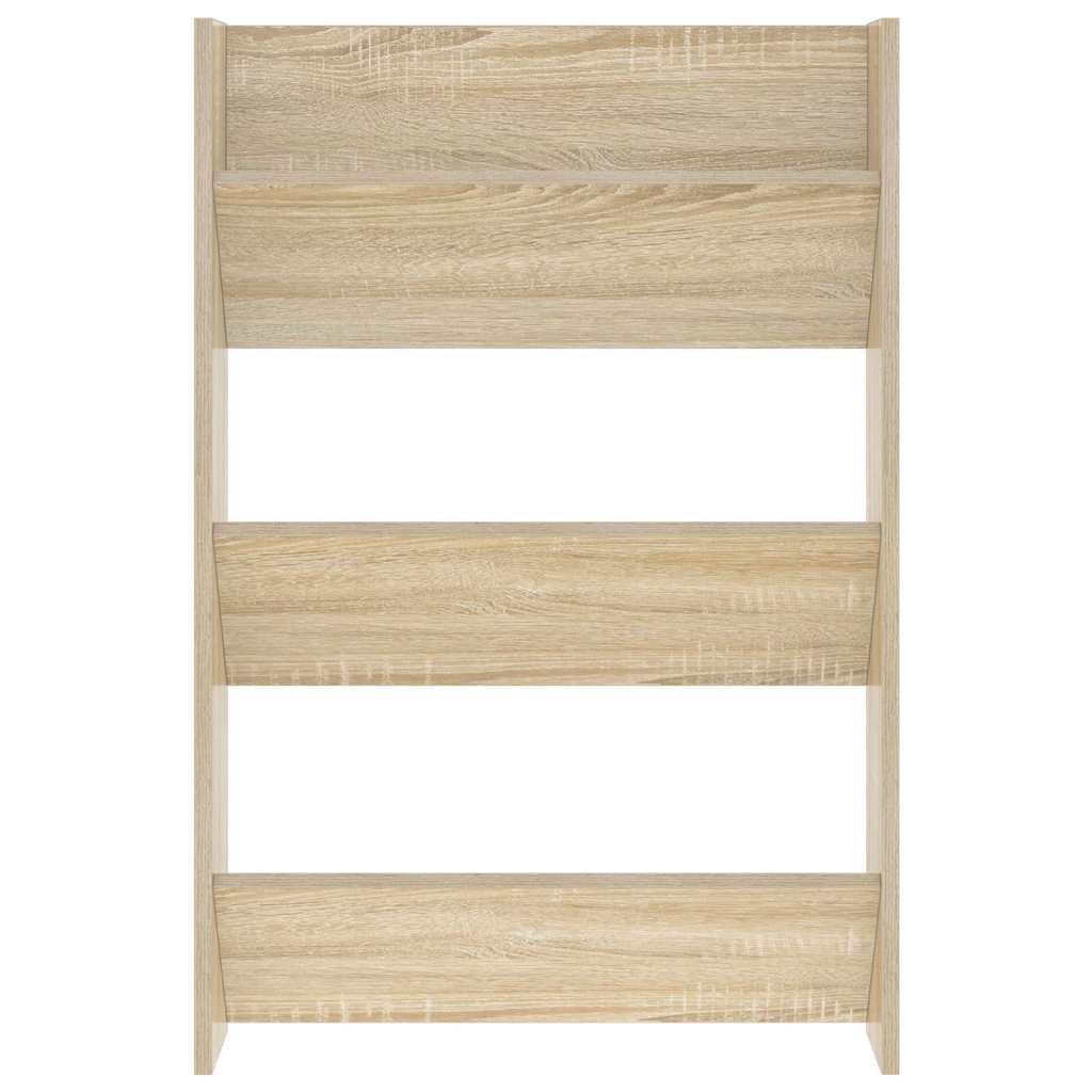 2 db sonoma-tölgy fali cipősszekrény 60 x 18 x 90 cm