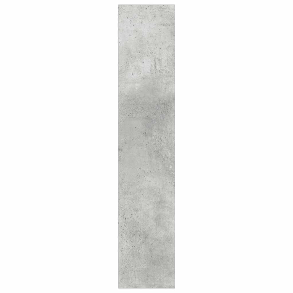 betonszürke forgácslap fali cipősszekrény 60 x 18 x 90 cm