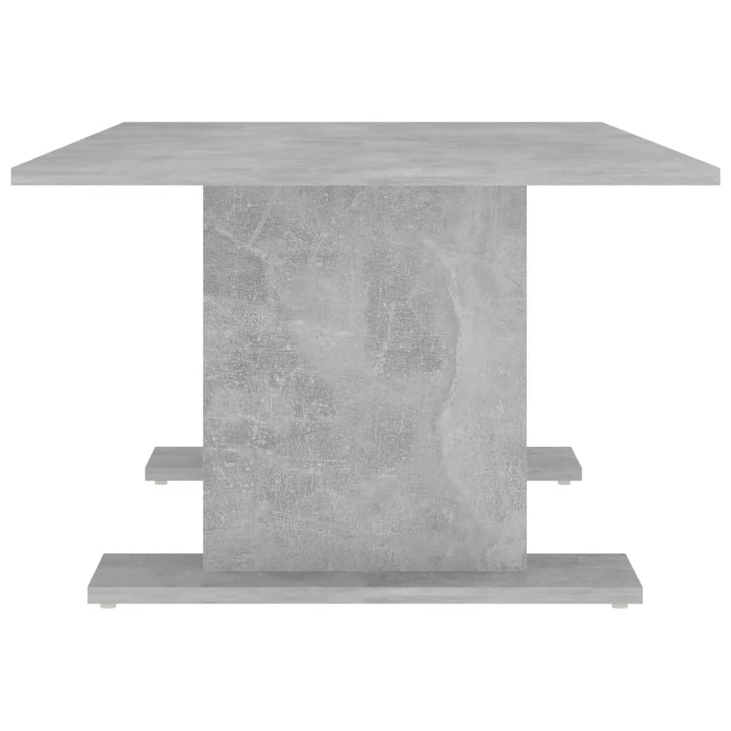 betonszürke szerelt fa dohányzóasztal 103,5 x 60 x 40 cm