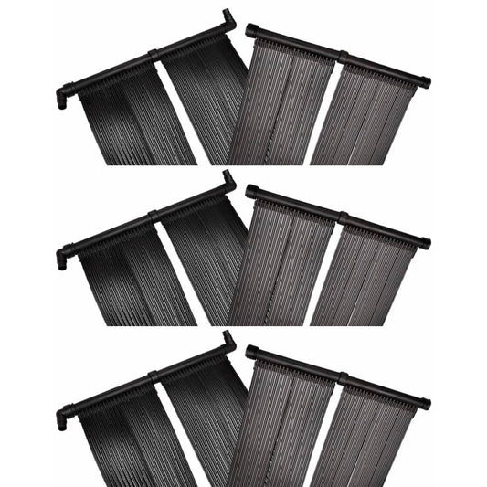 6 db napelemes medencefűtő panel 80 x 620 cm